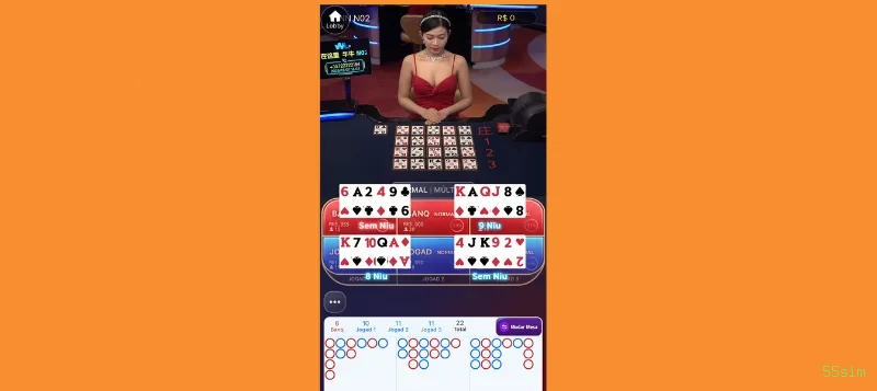 Cassino ao vivo com dealers reais da Evolution Gaming